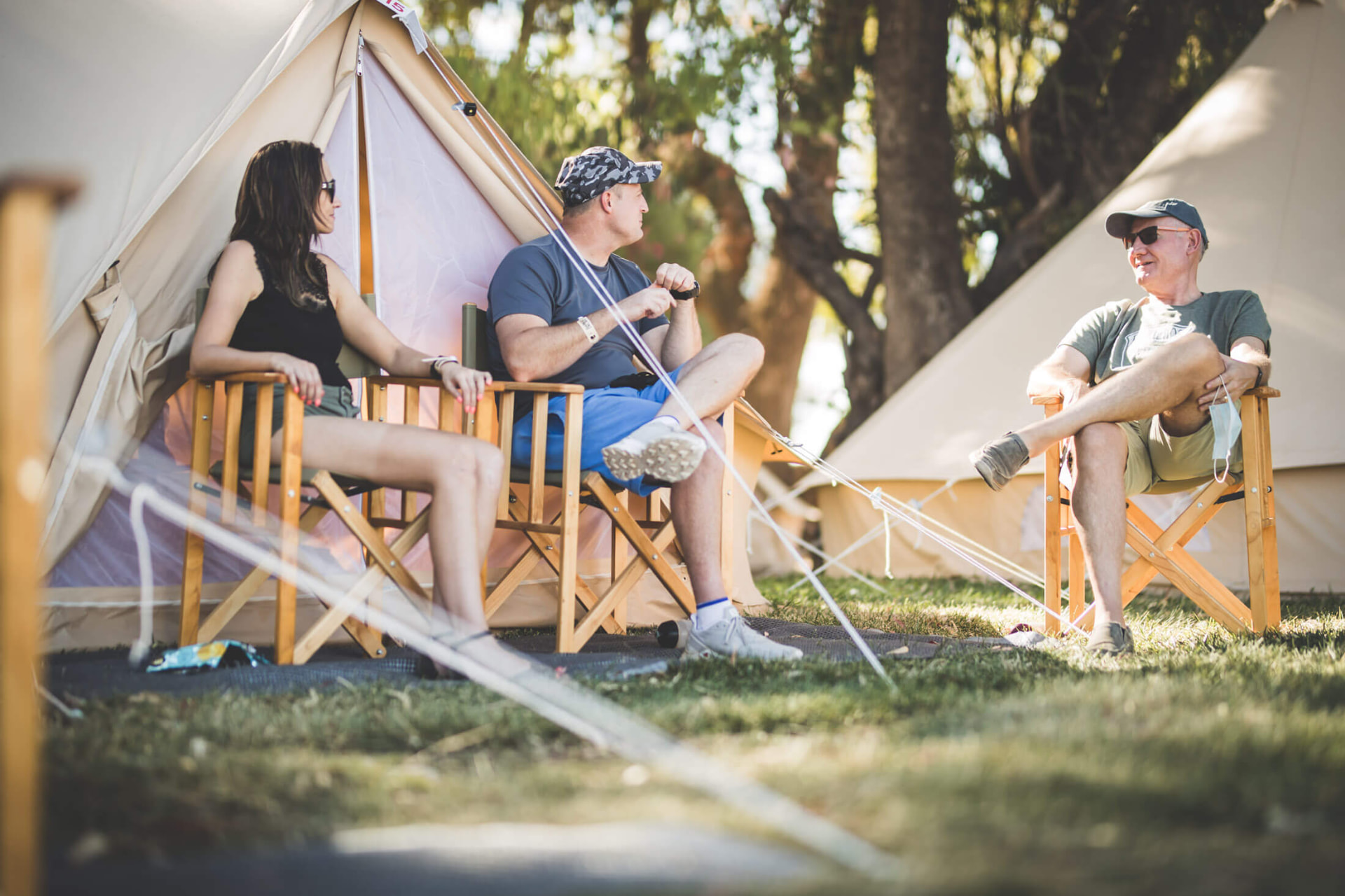 Camp life outside
