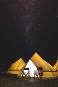 expedition glamping tents under the stars