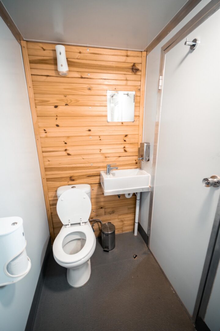 Night-glamping under the stars with soft interior lighting