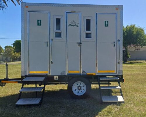 Night-glamping under the stars with soft interior lighting